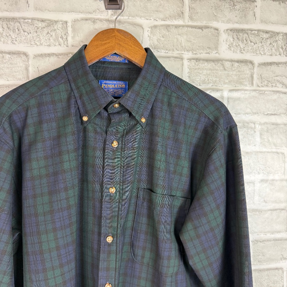 Pendleton Sir Pendleton Classic Tartan Plaid Virg… - image 1